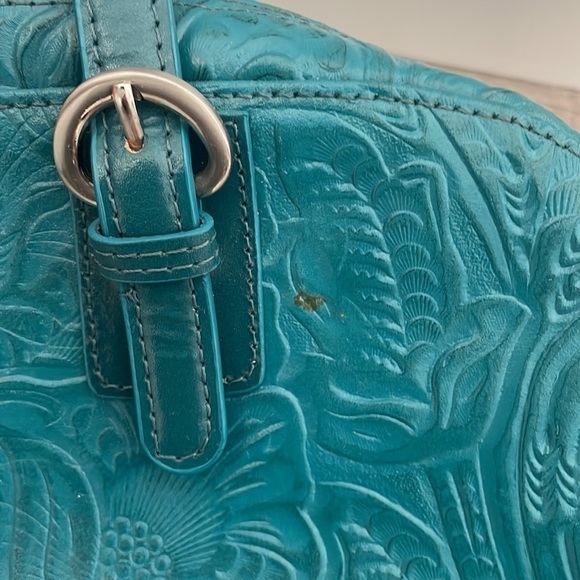 Blue Flower Pattern Purse - Picture 4 of 6